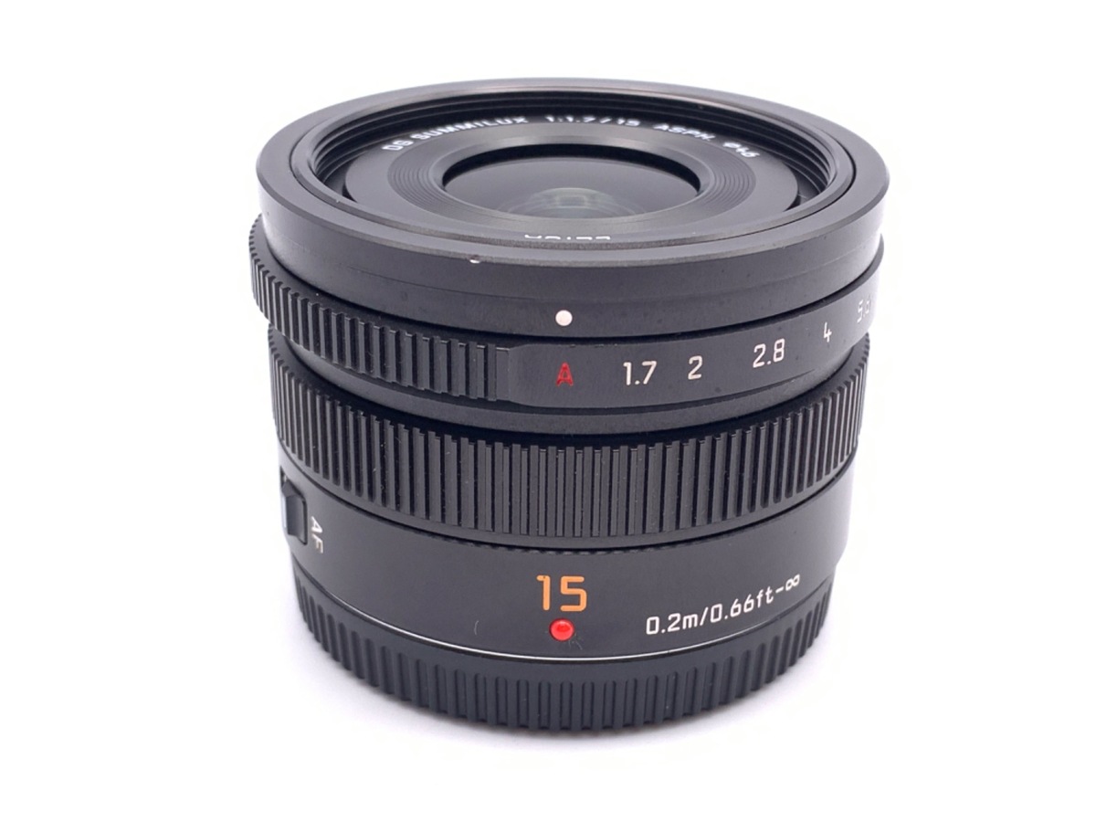 LEICA DG SUMMILUX 15mm/F1.7 ASPH. H-X015-K [ブラック] 中古価格比較