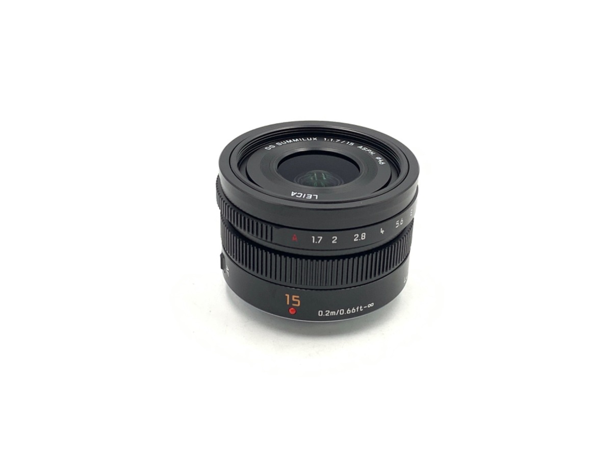 LEICA DG SUMMILUX 15mm/F1.7 ASPH. H-X015-K [ブラック] 中古価格比較
