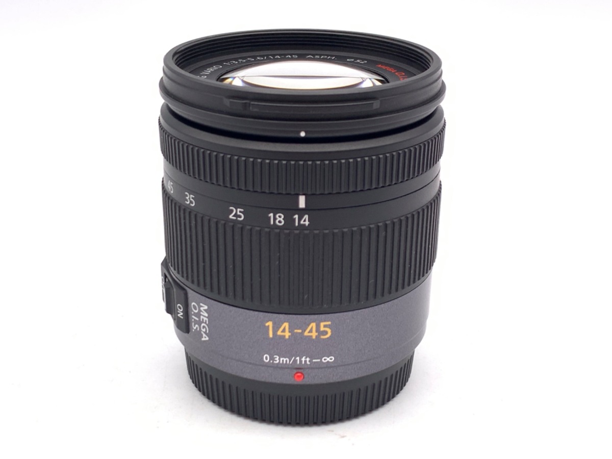 LUMIX G VARIO 14-45mm/F3.5-5.6 ASPH./MEGA O.I.S. H-FS014045 中古