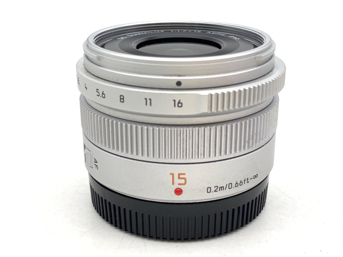 LEICA DG SUMMILUX 15mm/F1.7 ASPH. H-X015-S [シルバー] 中古価格比較