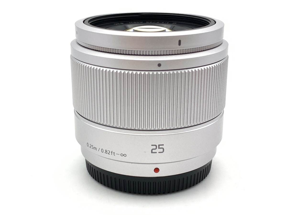 LUMIX G 25mm/F1.7 ASPH. H-H025-S [シルバー] 中古価格比較 - 価格.com