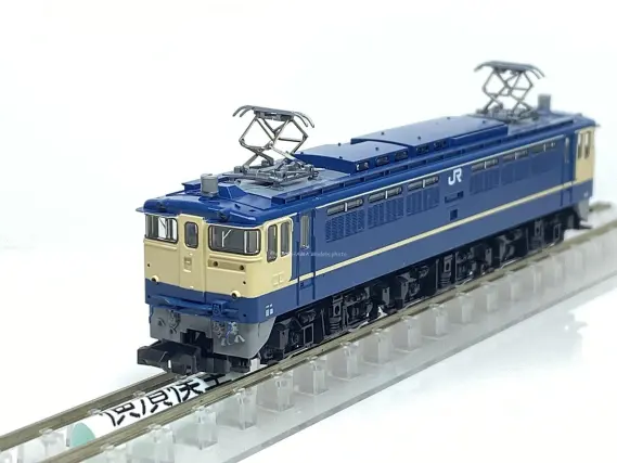 EF65 1000番代（下関地域鉄道部）が入線しました。 TOMIX 7189