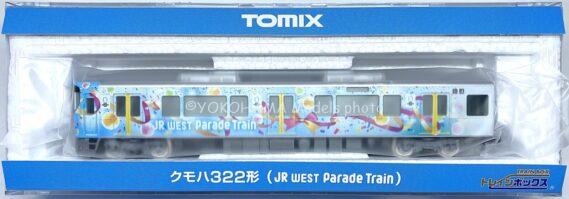 323系クモハ322形（JR WEST Parade Train）が入線しました。 TOMIX