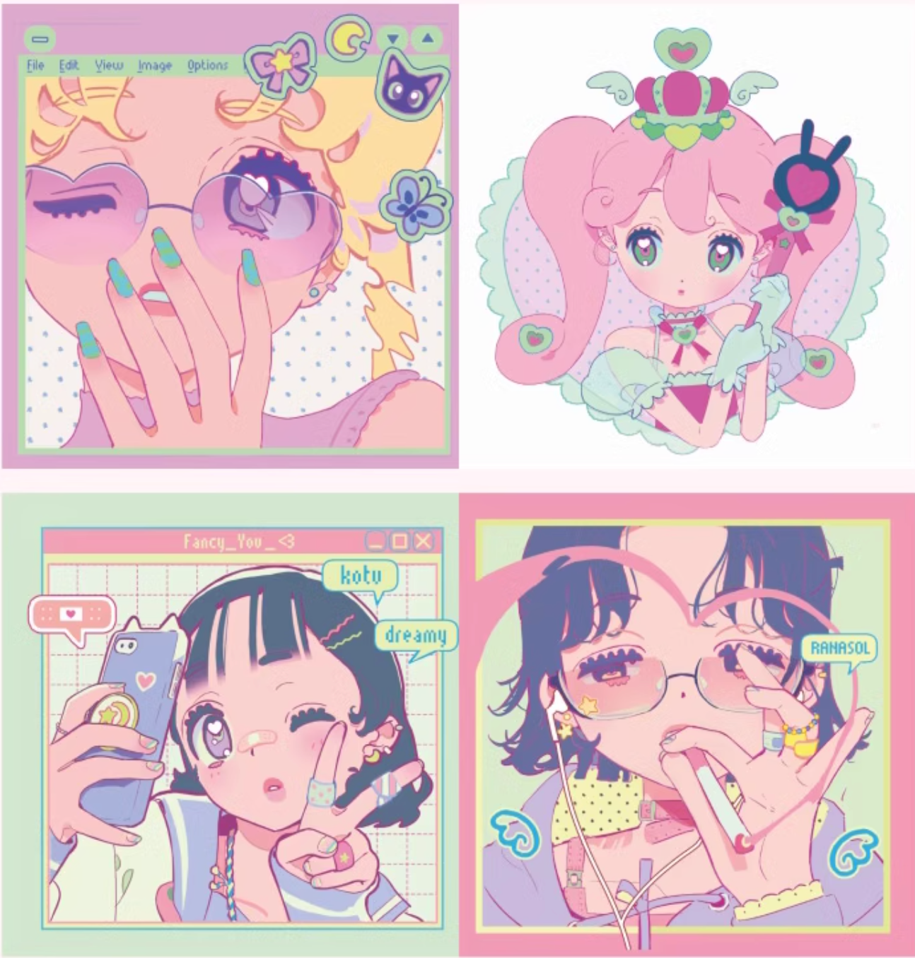 Art Book] candy hearts by VIVINOS – nemo it store