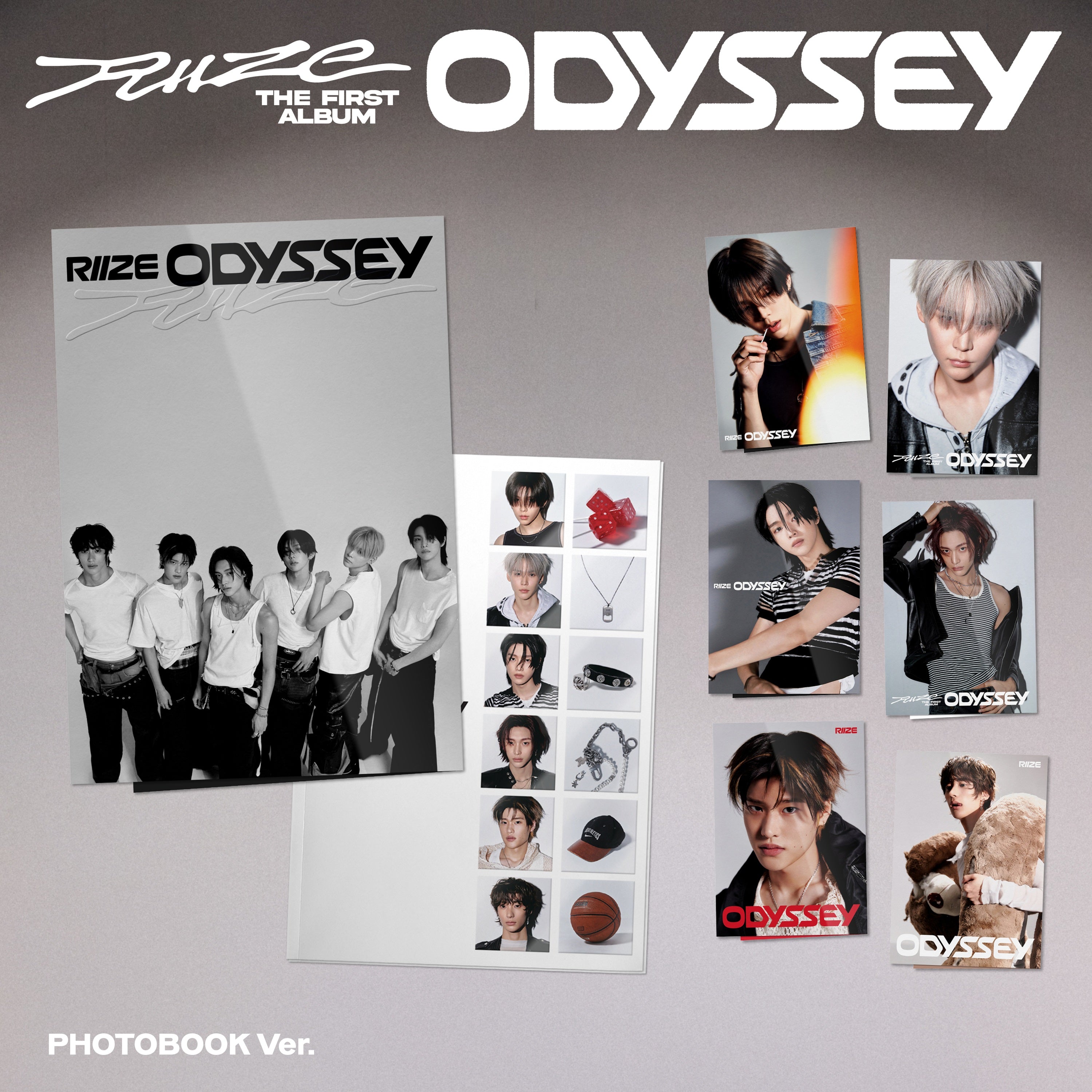 RIIZE 1st Full Album [ODYSSEY] (PHOTOBOOK Ver.) (ランダム) – Nemoz