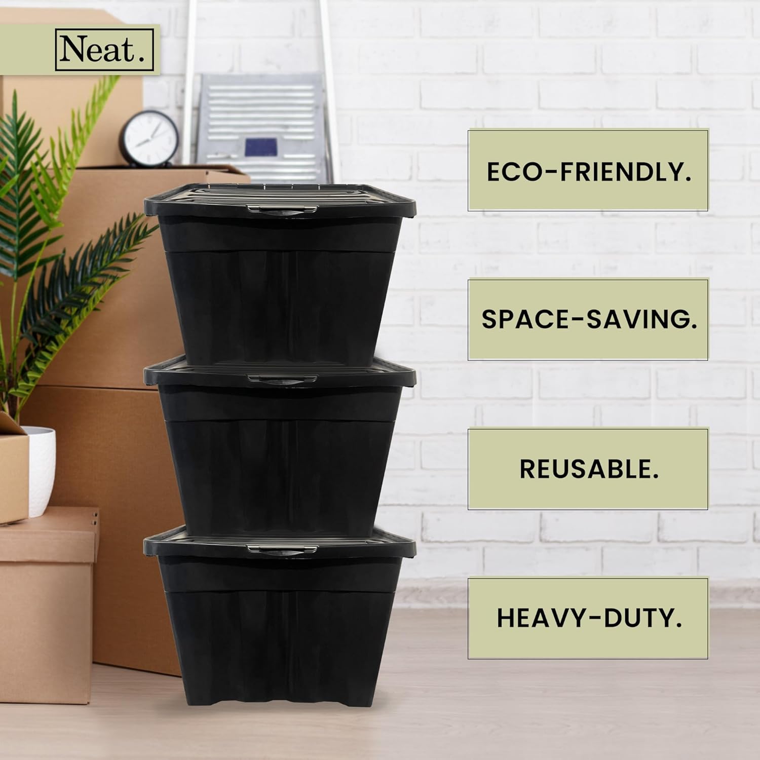 Neat. 30L Storage Boxes with Lids – Neat Products