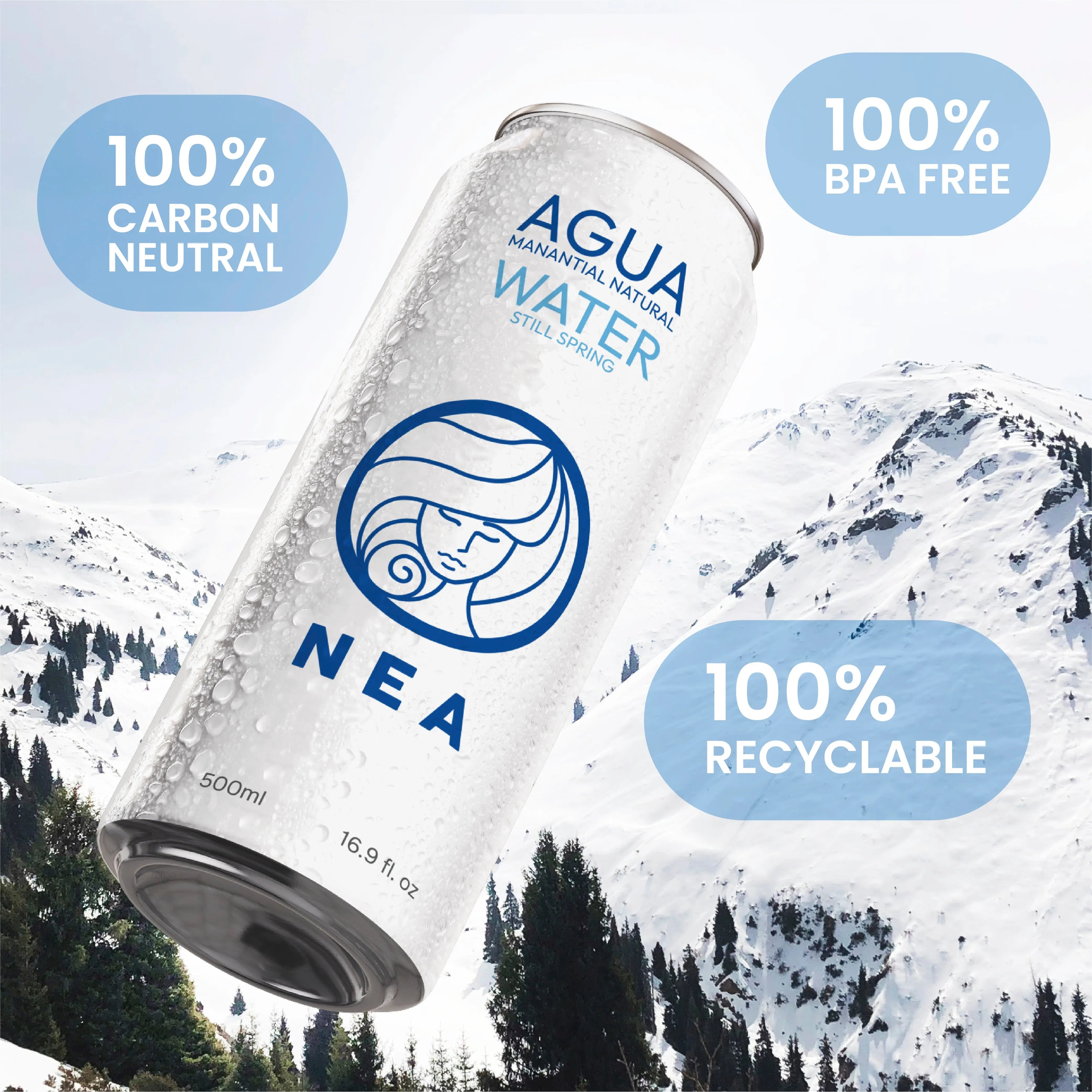 NEA Canned Water - Eco Friendly | Drink Nea Water