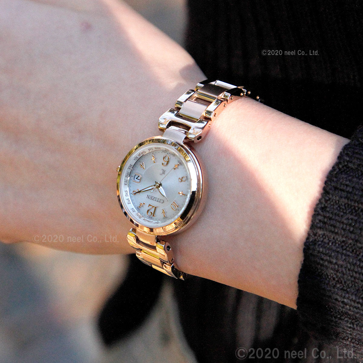 シチズン クロスシー CITIZEN xC エコドライブ 電波時計 ハッピー