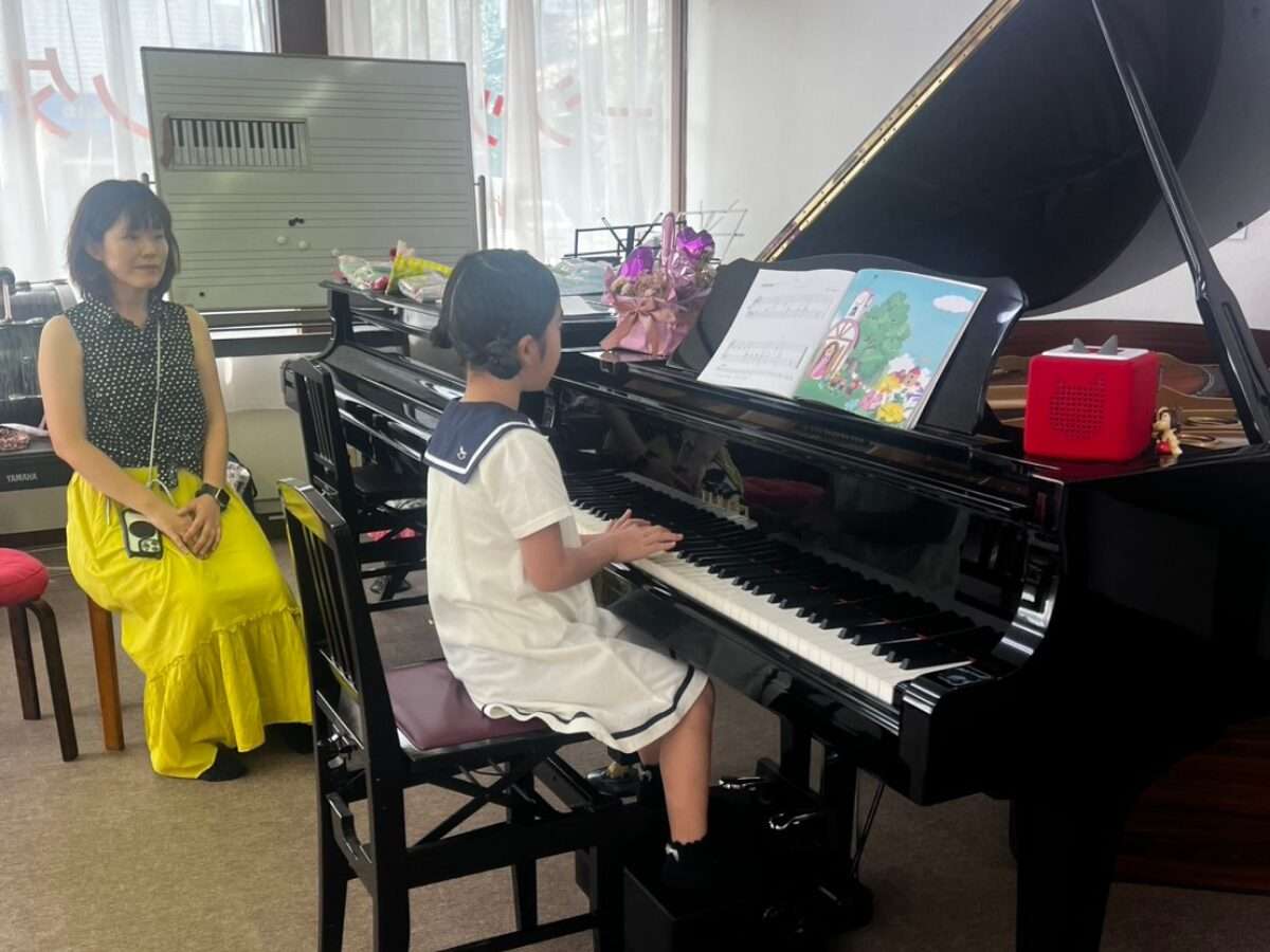 東村山市の音楽教室一周年記念ファミリー音楽会開催しました