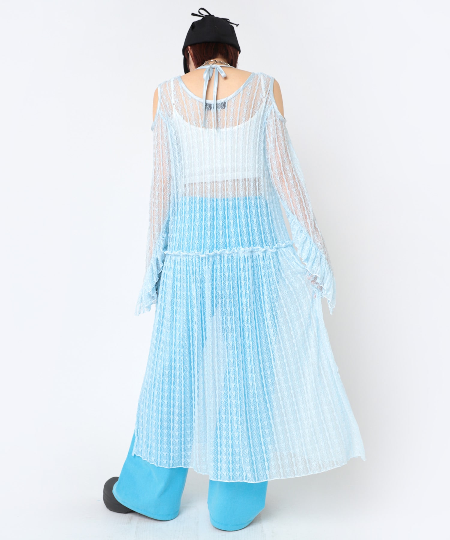 D1676 レースロングワンピース(M ホワイト): ワンピース - RNA ONLINE