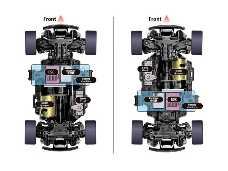 TAMIYA/タミヤ 587471/10RC ミニクーパーレーシング (MB-01シャーシ