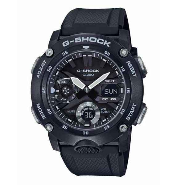 G-SHOCK BASIC カーボンコアガード GA-2000S-1AJF クォーツ(ブラック