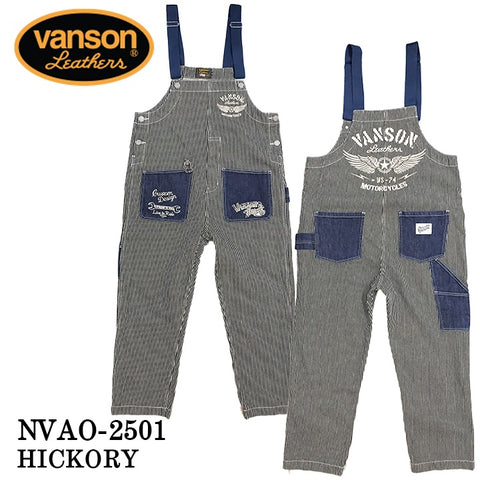 VANSON OVERALL バンソン オーバーオール nvao-2501