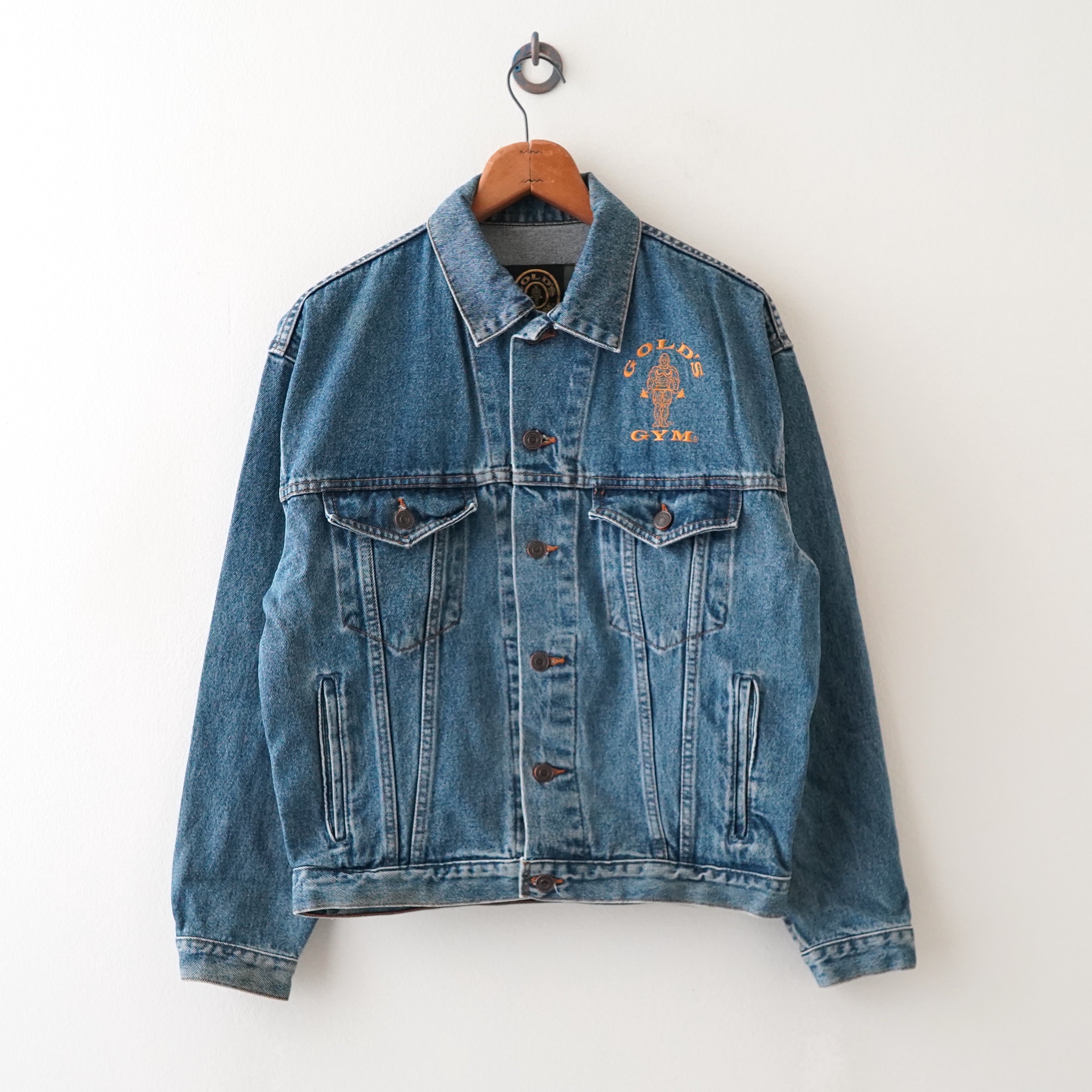 GOLD'S GYM Denim Jacket – NEVERKNOWS