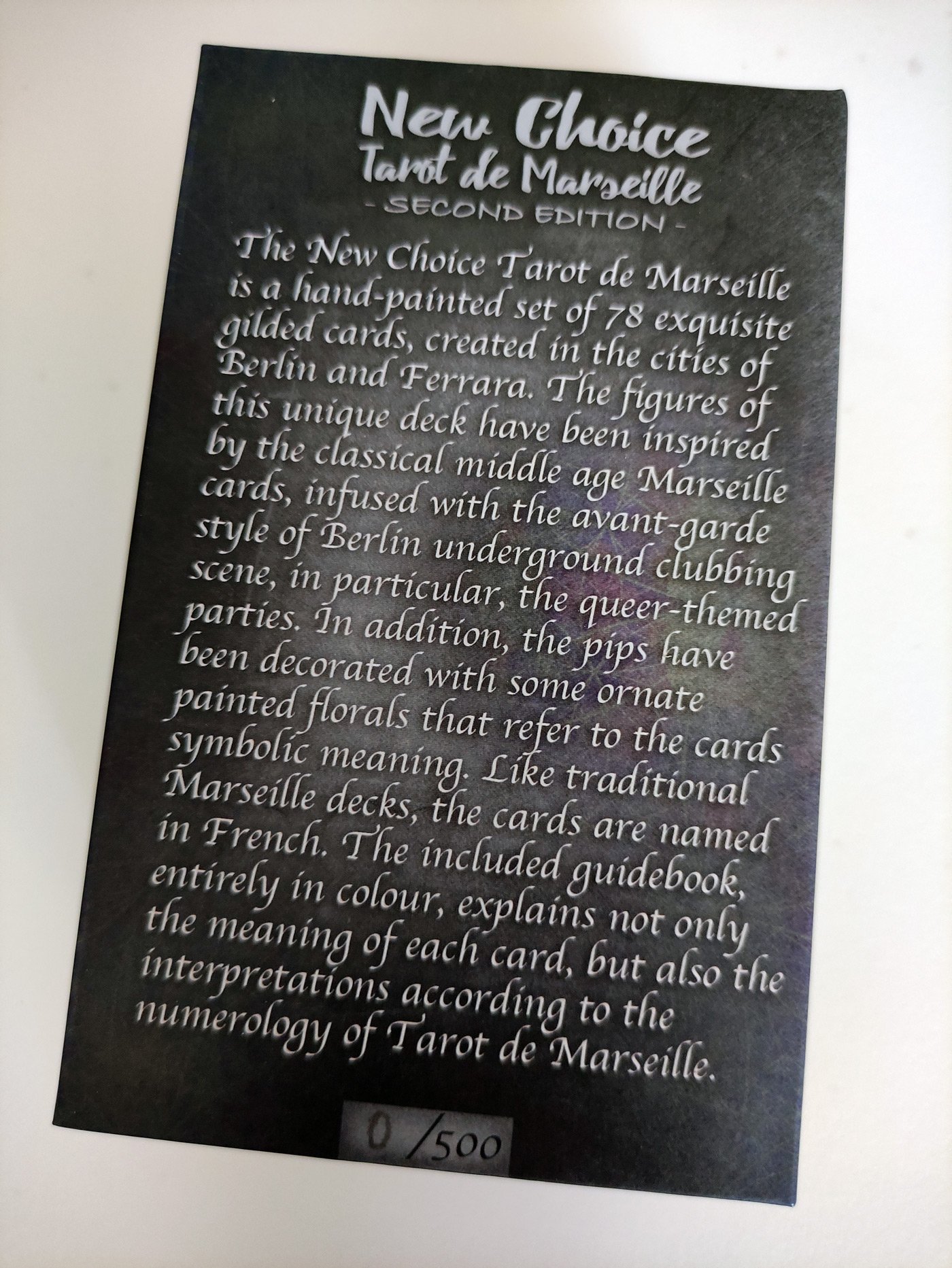 New Choice Tarot de Marseille - Third Edition - New Choice Tarot