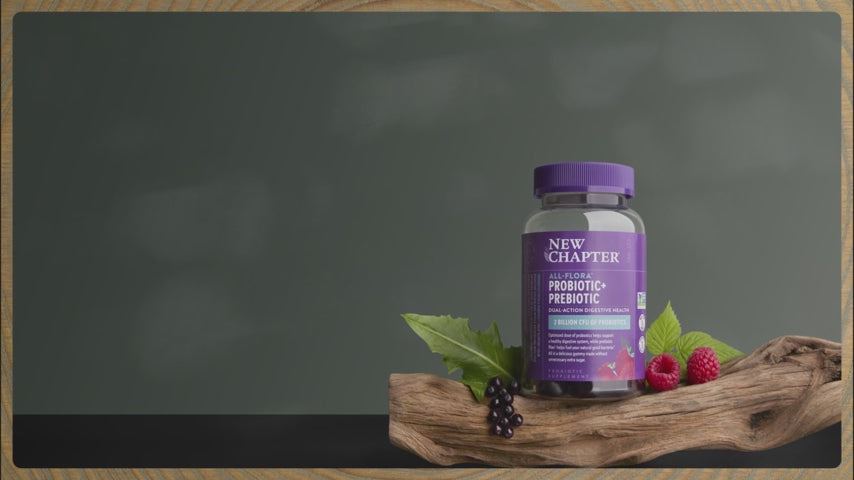 All-Flora™ Probiotic + Prebiotic Gummies | New Chapter