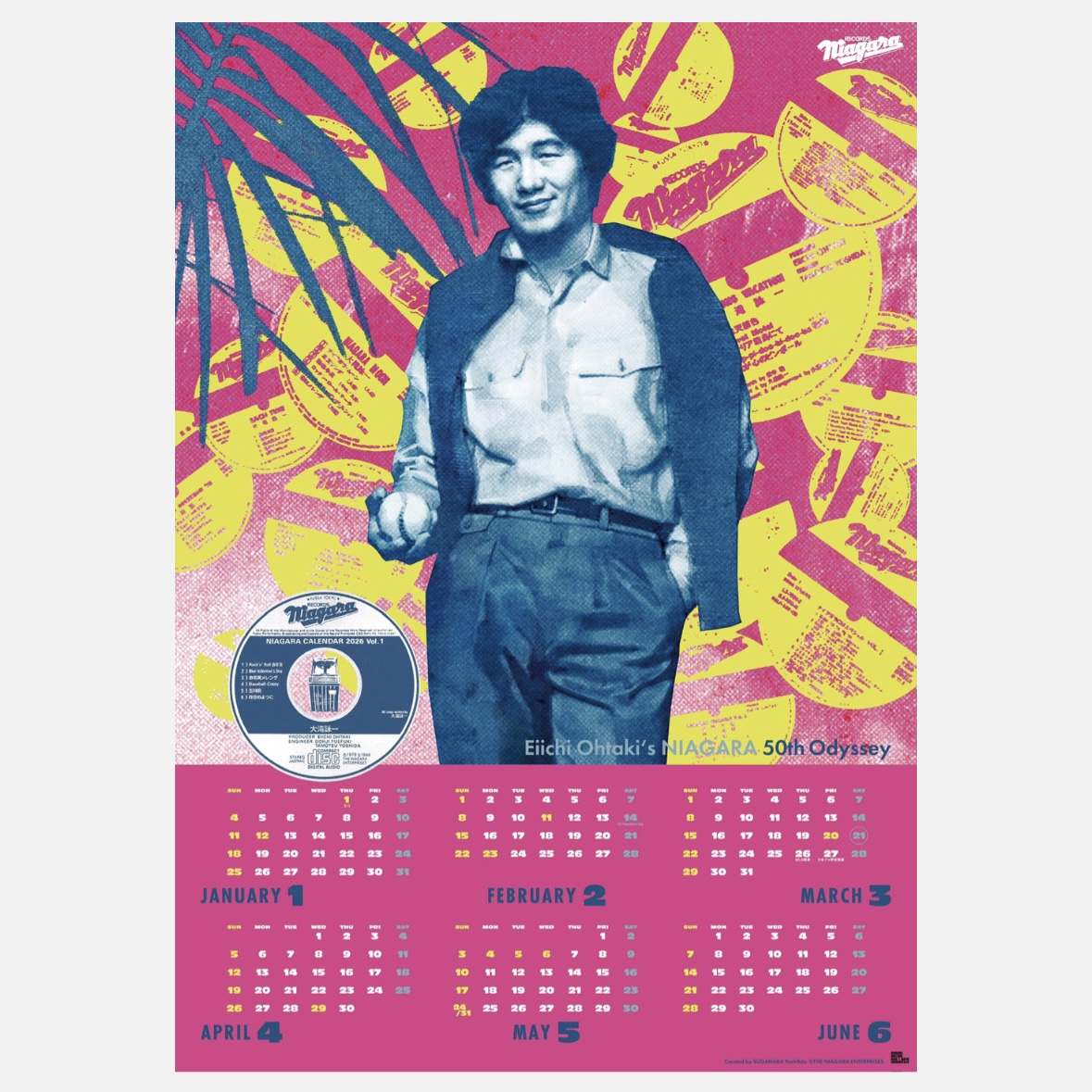 ナイアガラ・カレンダー2026 of NIAGARA 50th Odyssey [Created by
