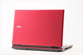 写真で見るNEC「LaVie L」レッドモデル - CPU・液晶が向上した最上位