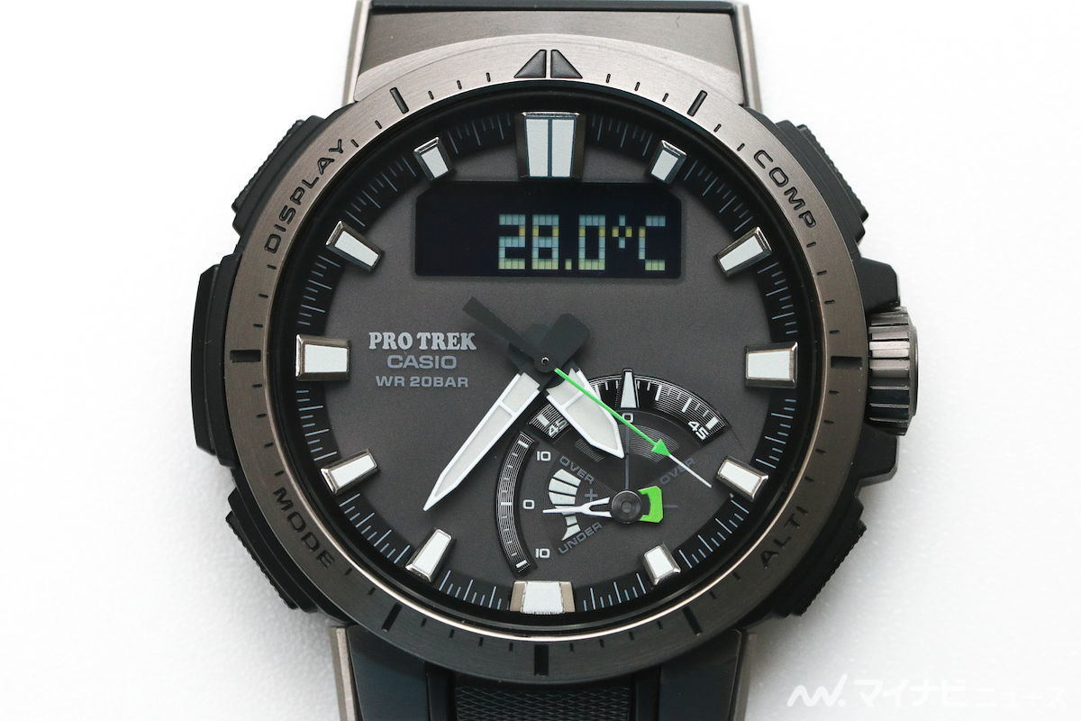 PRO TREKの新作を写真で - あの名機を超えた!? 注目の傑作「PRW-70