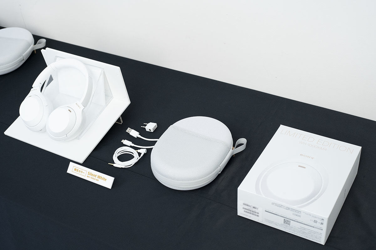 ソニー「WH-1000XM4」に限定色Silent White。LiSAコラボビジュアル公開
