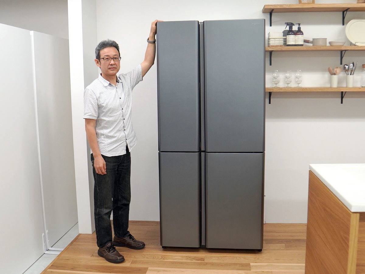 アクアの人気デザイン冷蔵庫がより高性能に - TZシリーズ Special