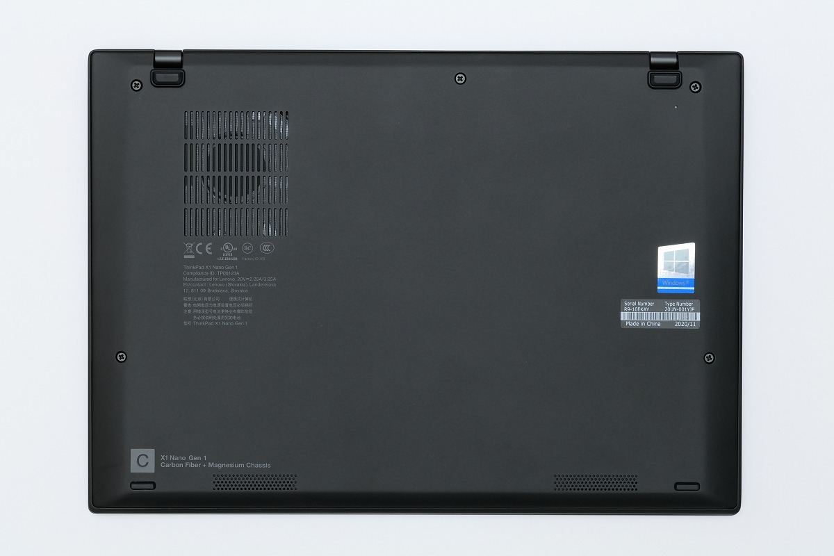 ThinkPad X1 NanoはモバイルノートPCの完成形だ | マイナビニュース