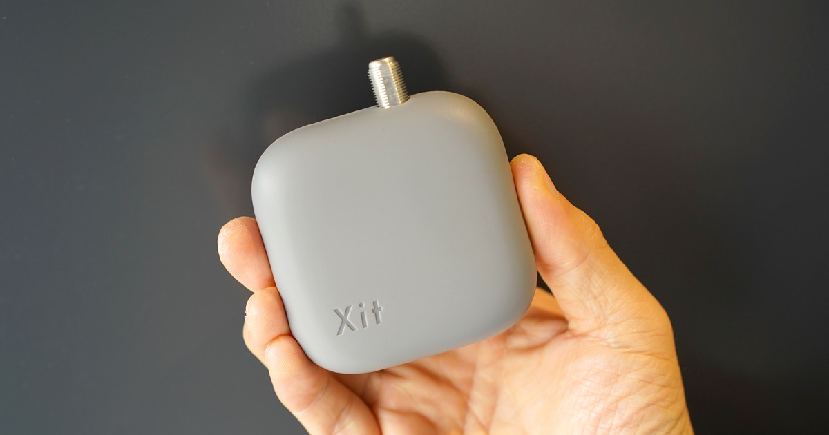 ピクセラ、手のひらサイズのWindows対応テレビチューナー「Xit Square