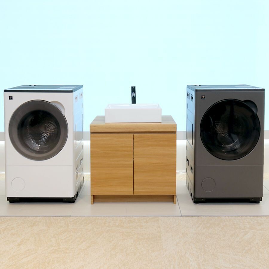 注目の理由は容量とヒートポンプ - シャープの新型ドラム式洗濯乾燥機