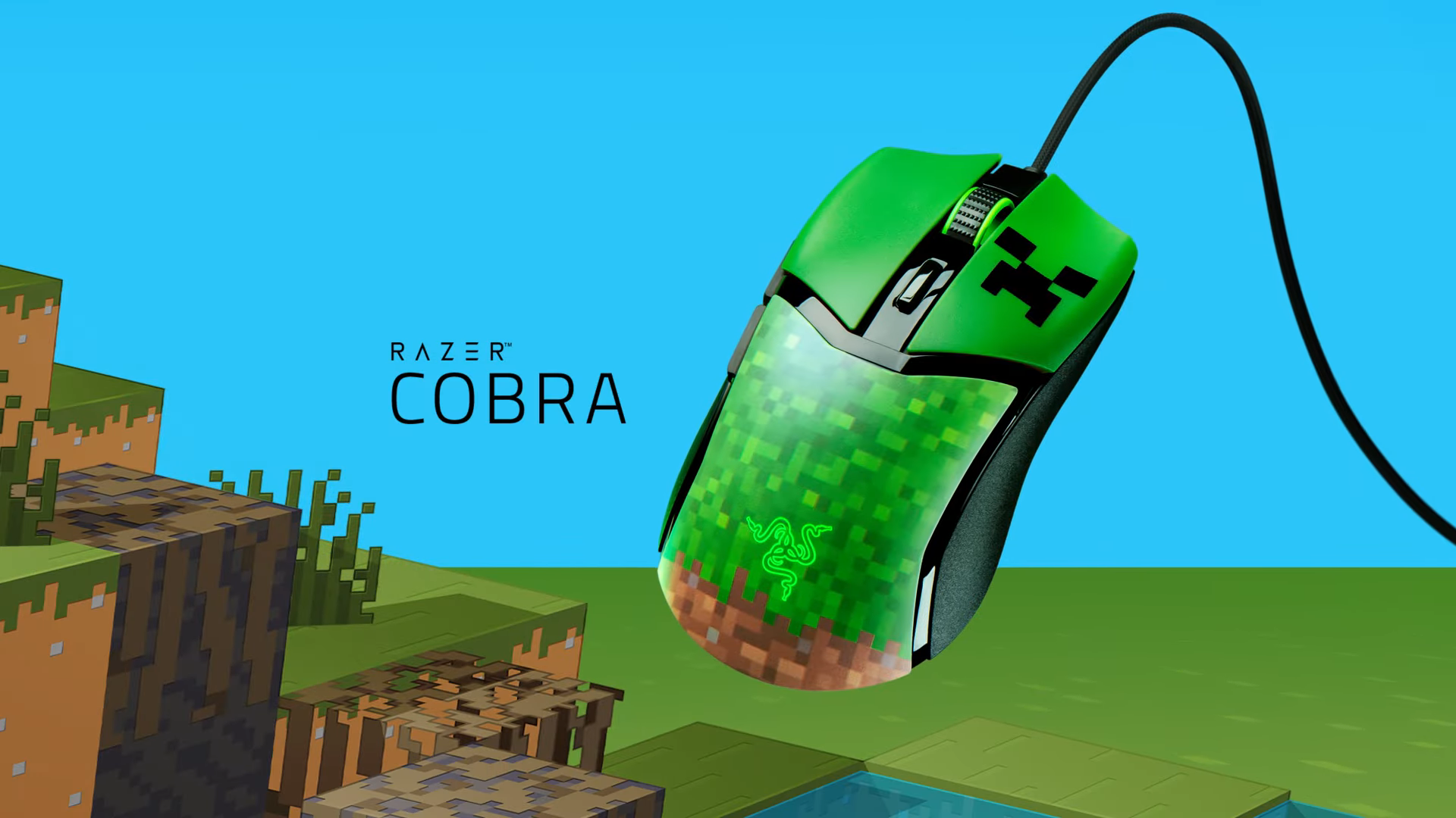 マインクラフト』とRazerがコラボ。クリーパーのキーボード、マウス