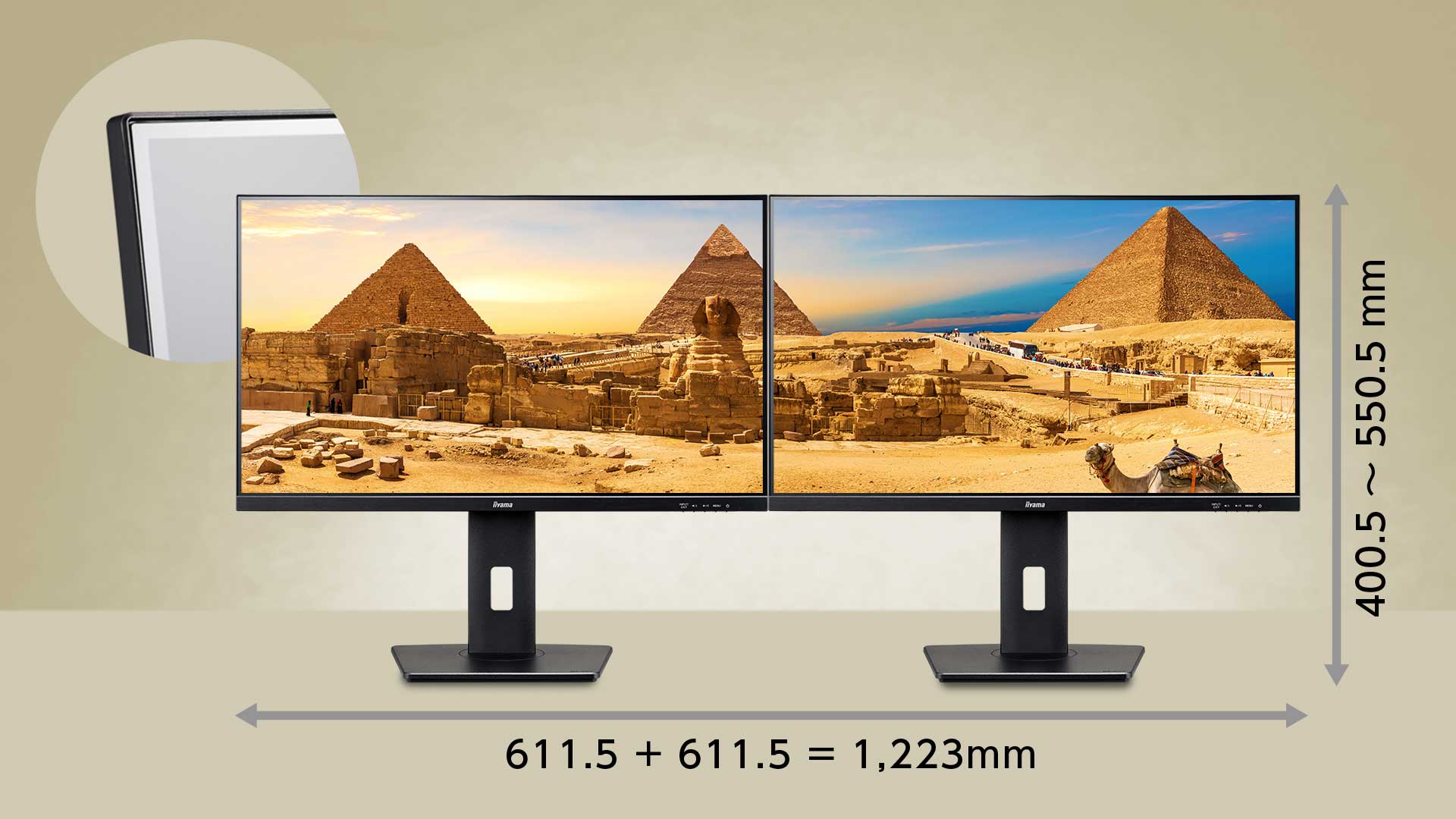 iiyama「ProLite XUB2793HS-B7A」発売。3辺フレームレスの27型フルHD