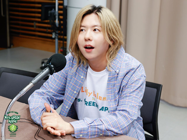 Mrs. GREEN APPLE藤澤涼架「31歳も元気に頑張っていきたいと思います