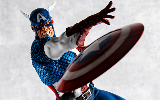 フォトレビュー】『MARVEL UNIVERSE』 MARVEL AVENGERS キャプテン