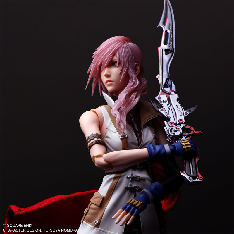 FINAL FANTASY XIII』より、「ライトニング」がPLAY ARTS真シリーズに