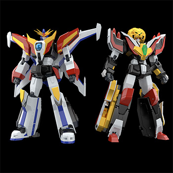 TVアニメ『伝説の勇者ダ・ガーン』より、「ダ・ガーンX」「ガ・オーン