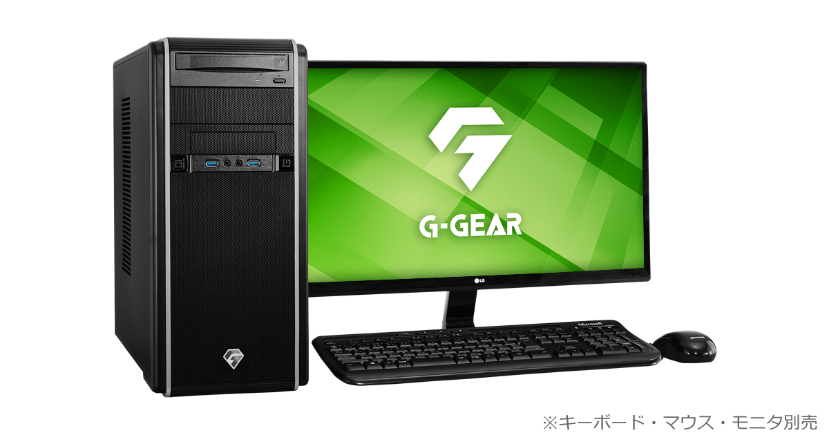 TSUKUMO】G-GEAR、NVIDIA GeForce RTX 4060を搭載したゲーミングPCの新