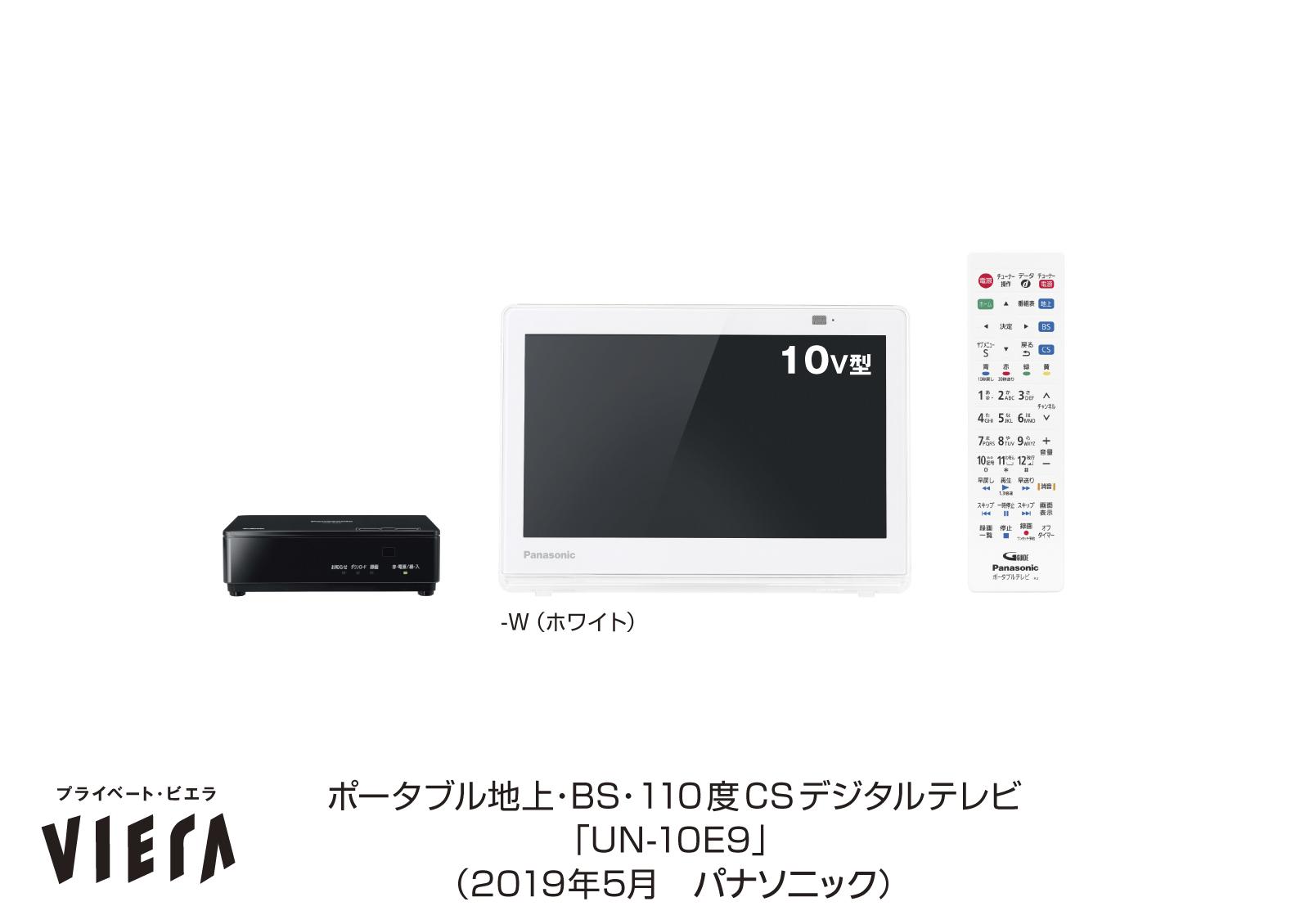 ポータブルテレビ「プライベート・ビエラ」UN-10E9を発売 | 個人向け