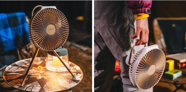 アウトドアでも室内でも活躍！人気の充電式サーキュレーター「CLAYMORE