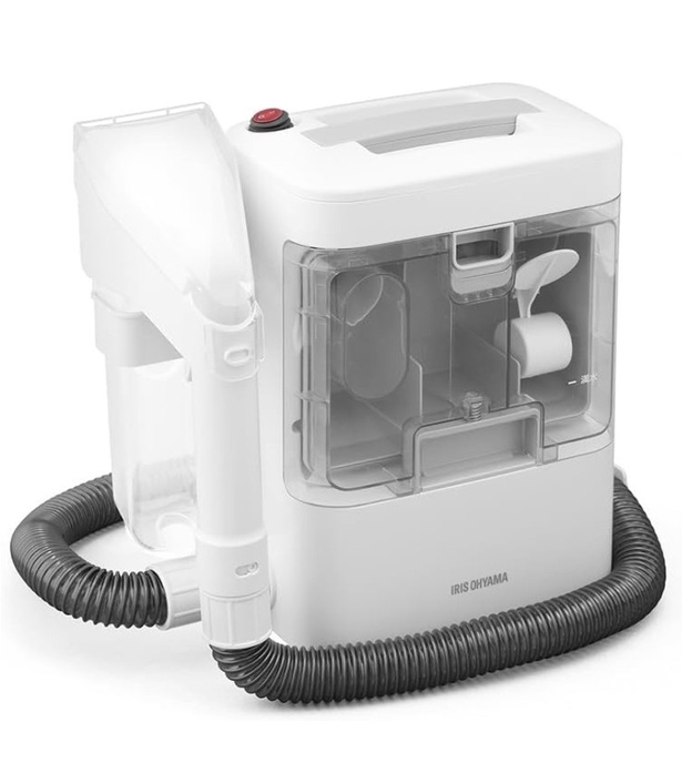 水の力で汚れをリセット！簡単・強力クリーニング【アイリスオーヤマ