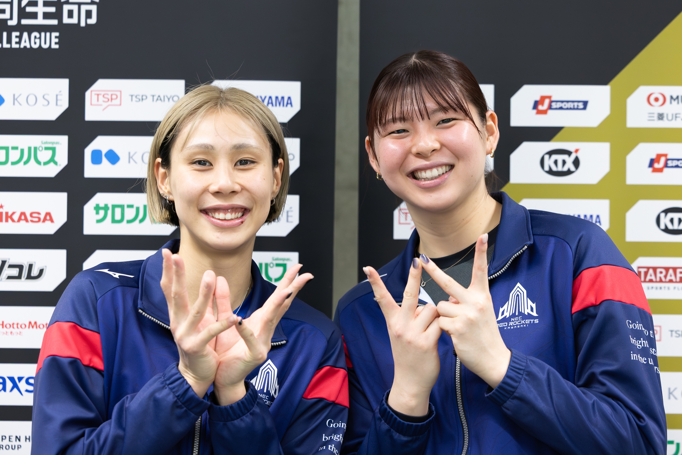 バレー】NECレッドロケッツ川崎・和田由紀子「山田二千華の力強い