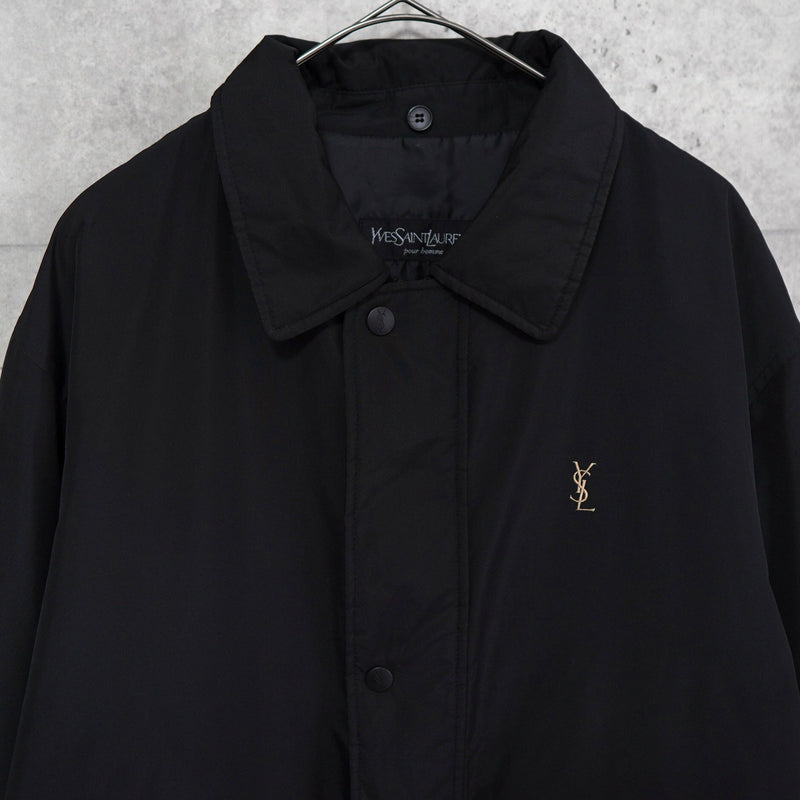 イヴ サンローラン 1990's ヴィンテージ YSLロゴ 中綿ジャケット