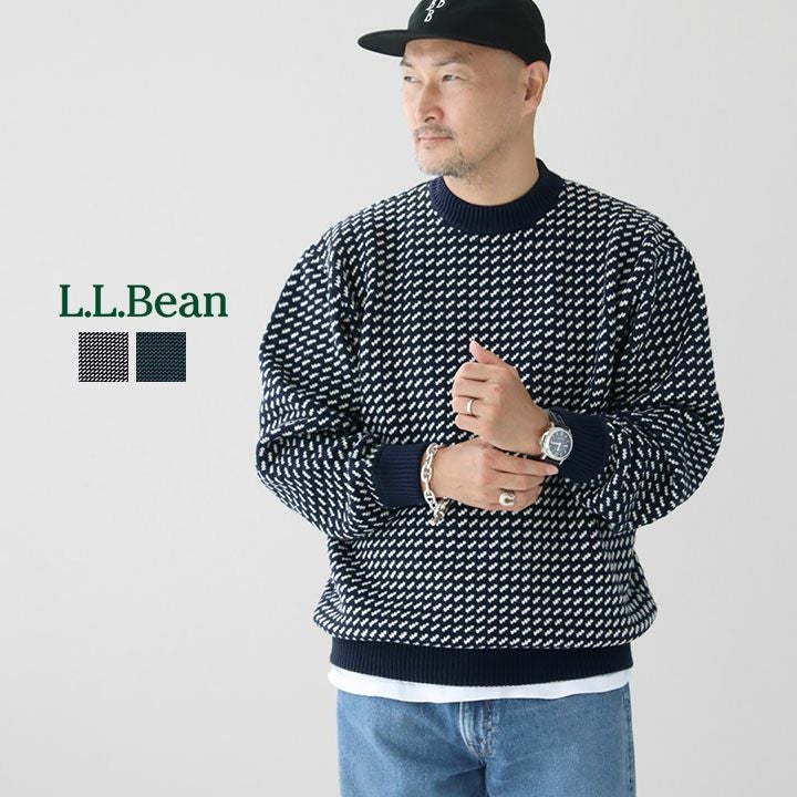 L.L.Bean エルエルビーン｜ウェイン・セーター・バーズアイ セーター