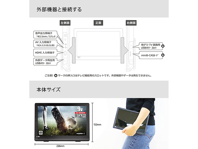 車中泊でテレビを見るなら！後付けDIYよりポータブルテレビがおすすめ