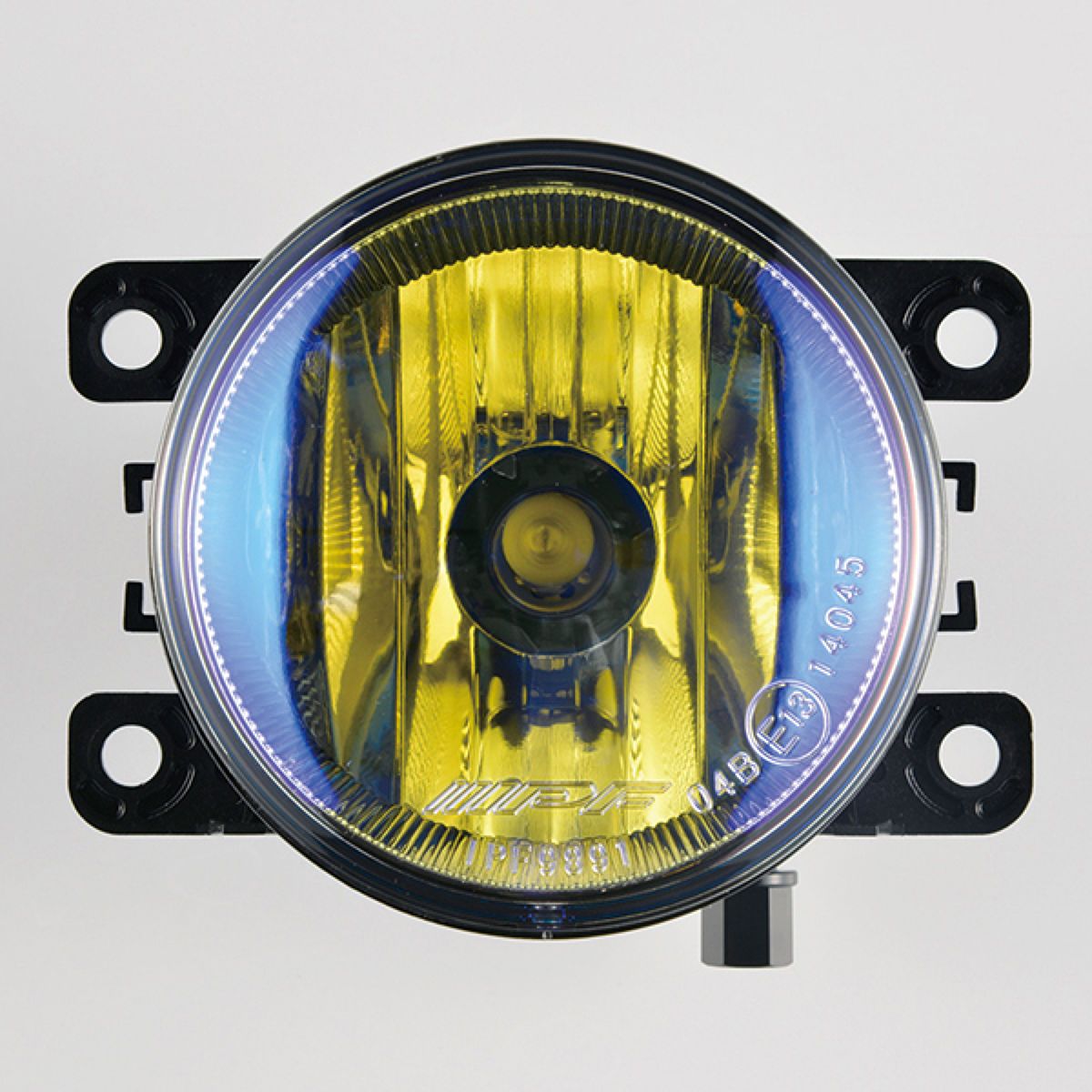 IPF 軽量ハロゲンフォグランプ H8-12v 35W ゴールドレンズ 1個入