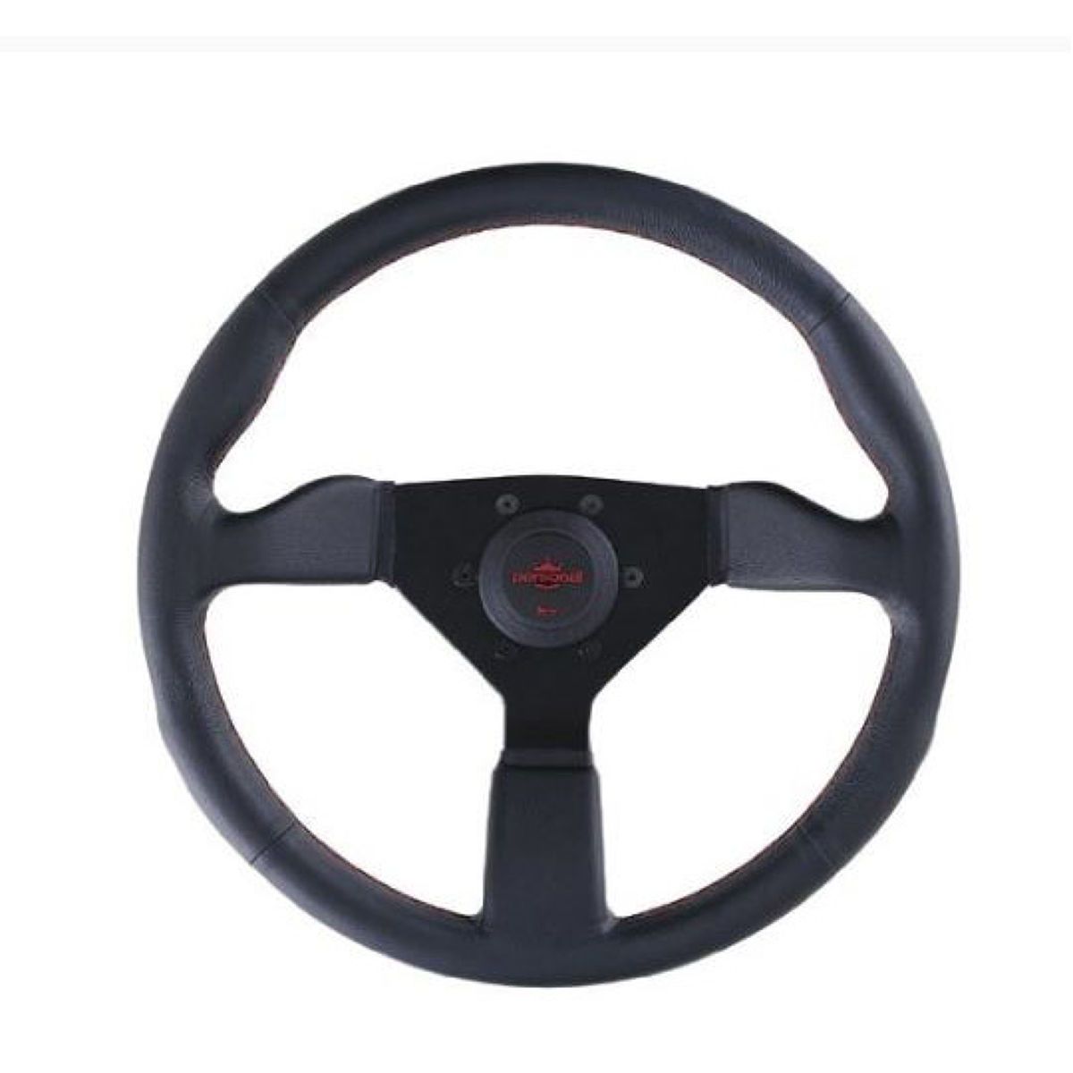 personal NEO GRINTA ステアリング ブラックレザー/レッドステッチ