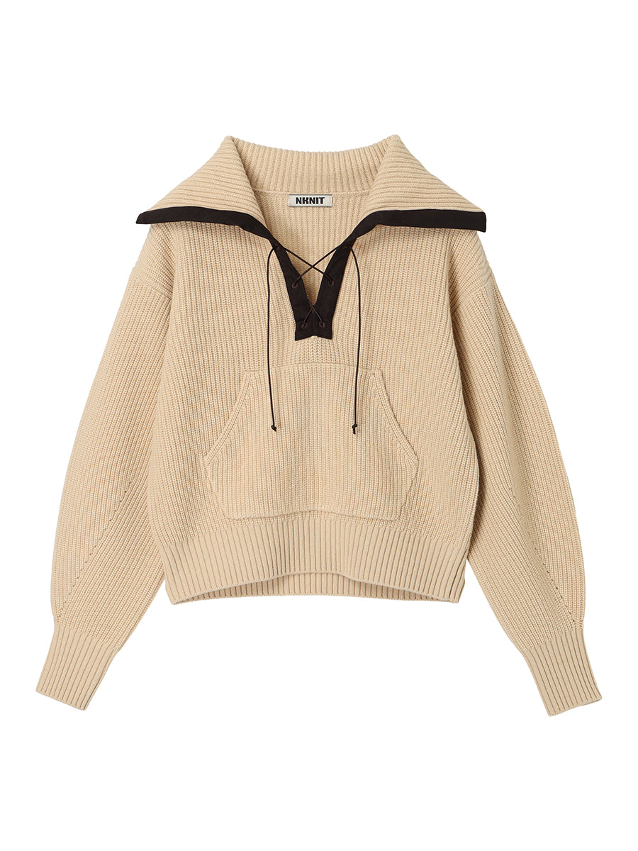 high twist wool lace up KNIT – NKNIT