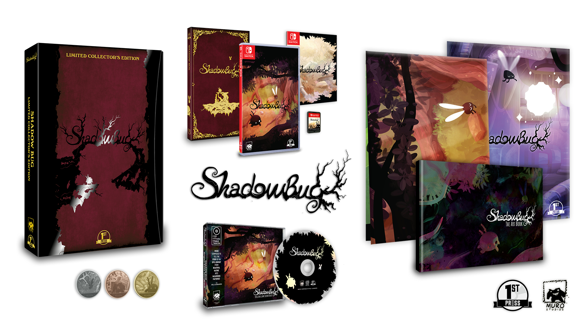 2Dアクションゲーム『シャドウ・バグ』のNintendo Switch向け数量限定