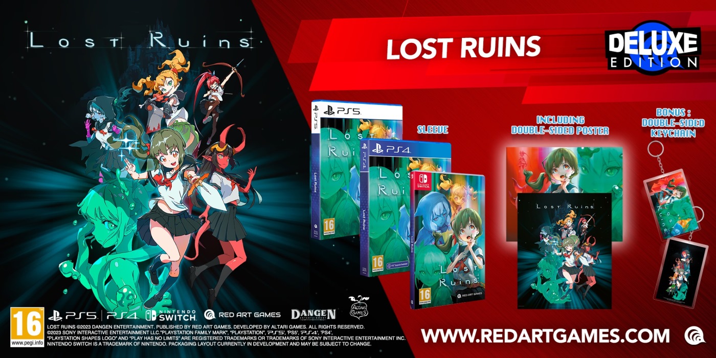 Lost Ruins getting physical release on Switch