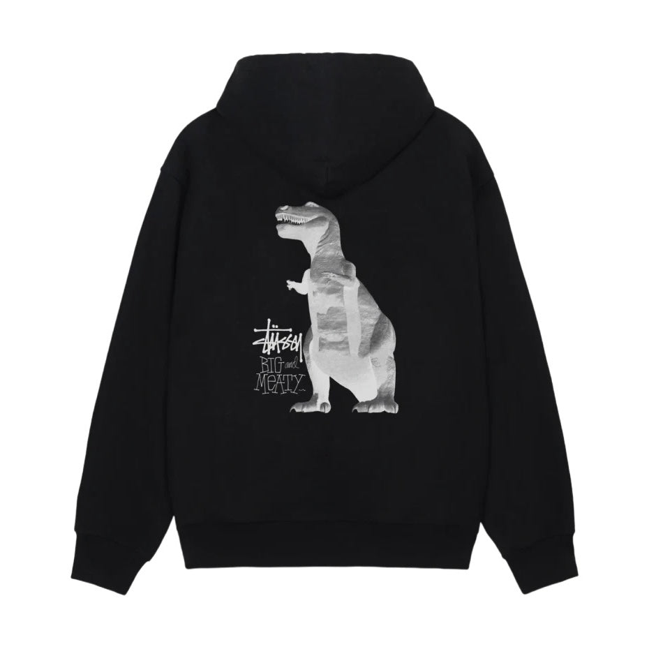 Stussy Big & Meaty Zip Hoodie - Black – Ninetimes Skateshop