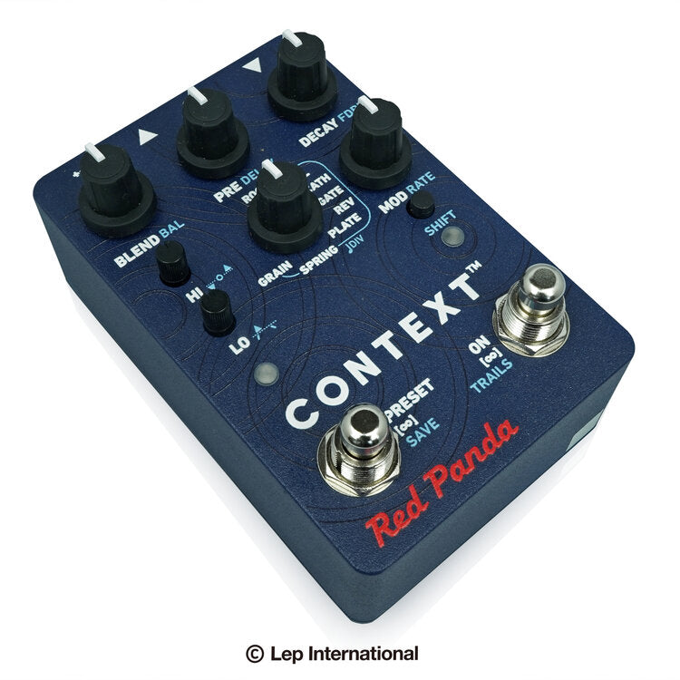 Red Panda - Context V2 | リバーブ ディレイ ギター エフェクター