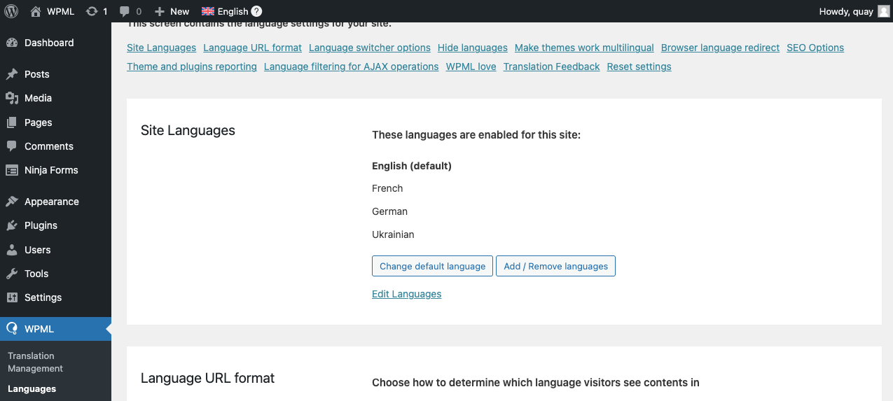 How To Translate WordPress Forms with WPML | Ninja Forms